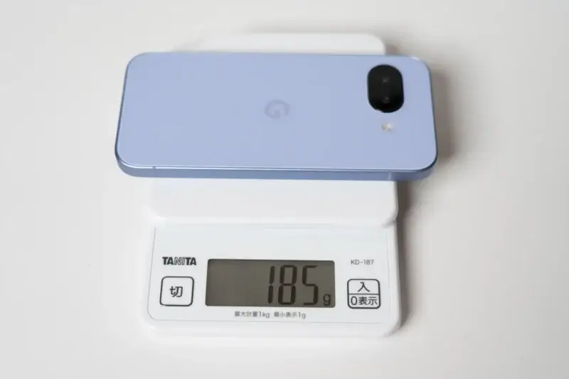 Pixel 9aの重量