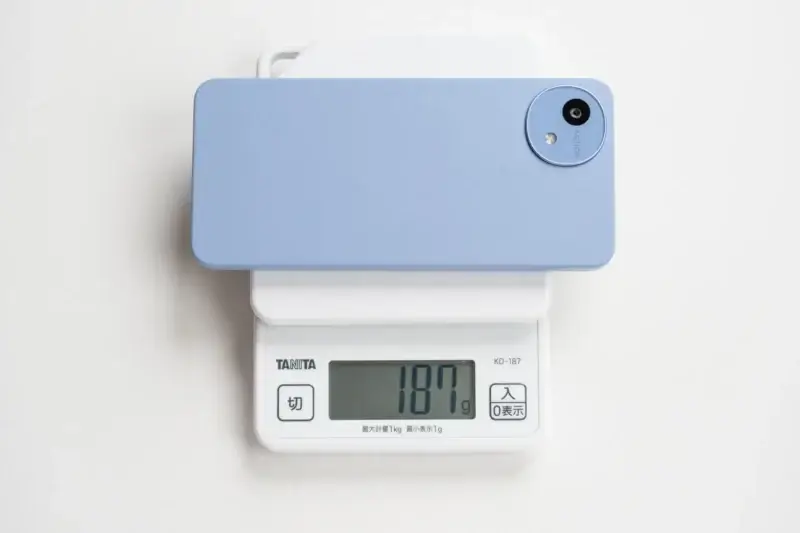 AQUOS wish5の重量 187g